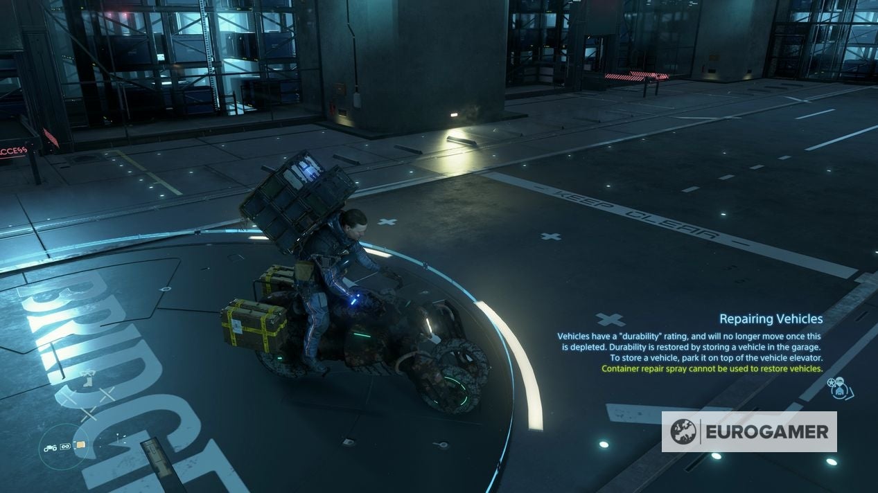 Death Stranding bikes and vehicles explained How to charge the bike